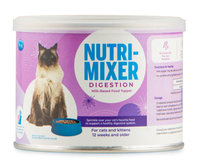 Nutri-Mixer Digestive Topper for Cats & Kittens, 6 oz -   