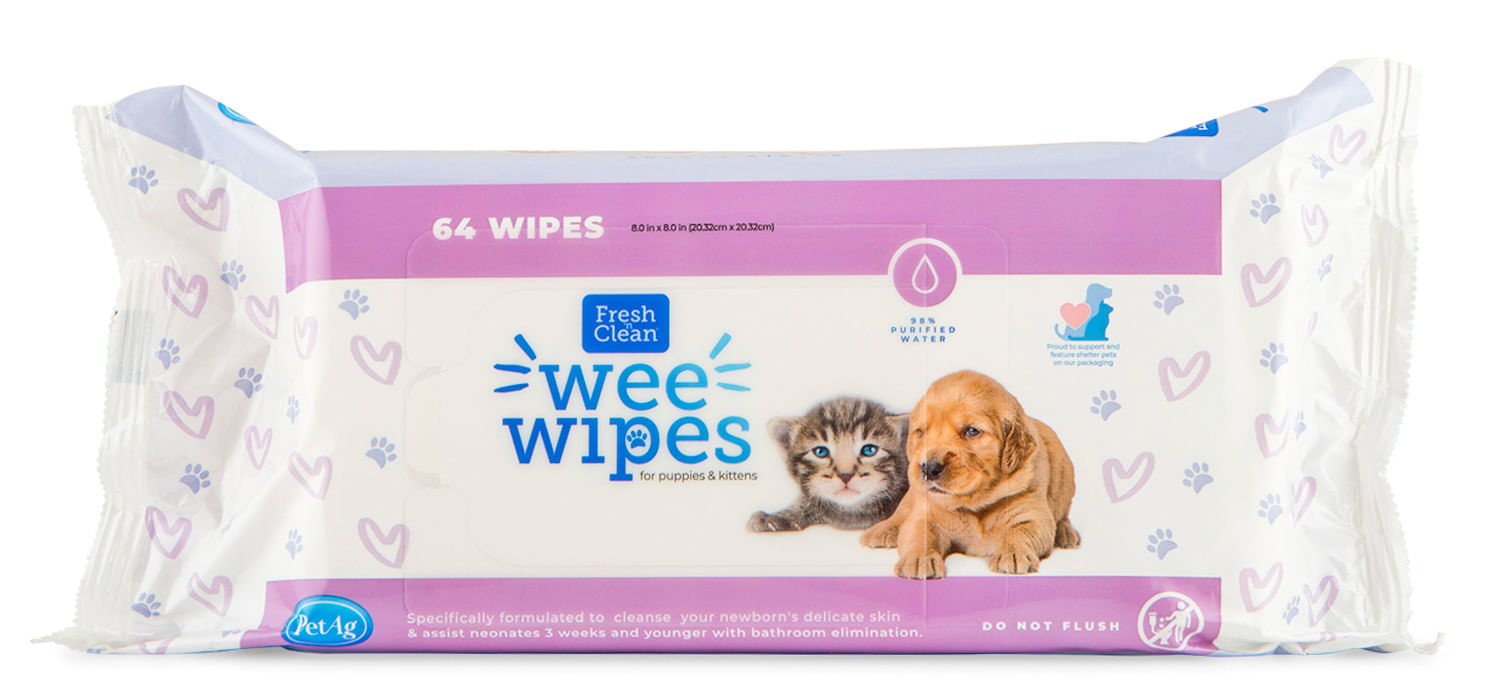 Fresh 'n Clean Wee Wipes, 64 ct -   