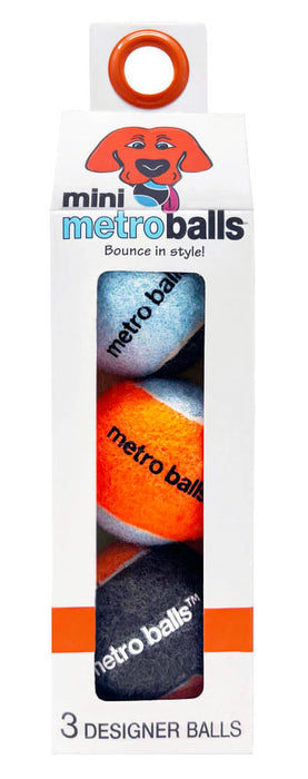 Mini Metro Balls, 3 pk - Orange  