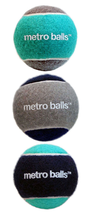 Mini Metro Balls, 3 pk - Sea Foam  