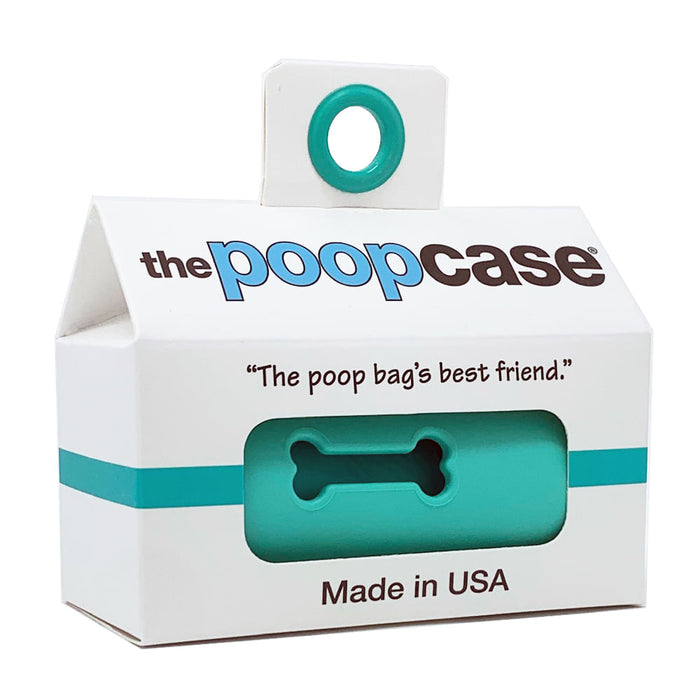 The Poopcase Dog Poop Bag Holder - Seafoam  