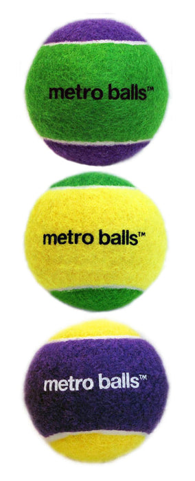 Metro Balls, 3 pk - Yellow  