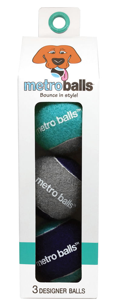 Metro Balls, 3 pk - Sea Foam  