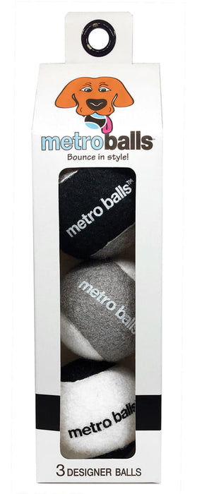 Metro Balls, 3 pk - Black  