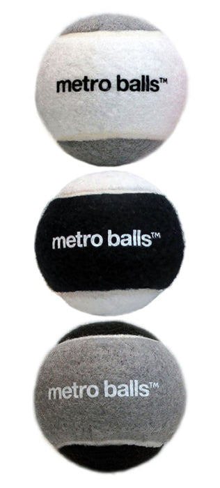 Metro Balls, 3 pk - Black  