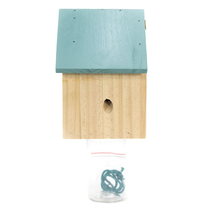 Durable Outdoor Carpenter Bee Trap - Pine Wood, Eco-Friendly, Hanging or Mounting, Multiple Styles