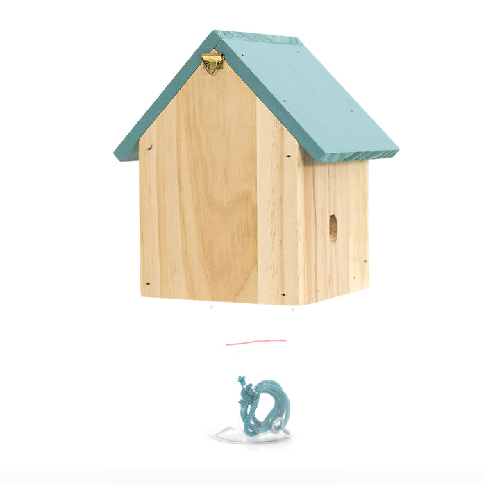 Durable Outdoor Carpenter Bee Trap - Pine Wood, Eco-Friendly, Hanging or Mounting, Multiple Styles