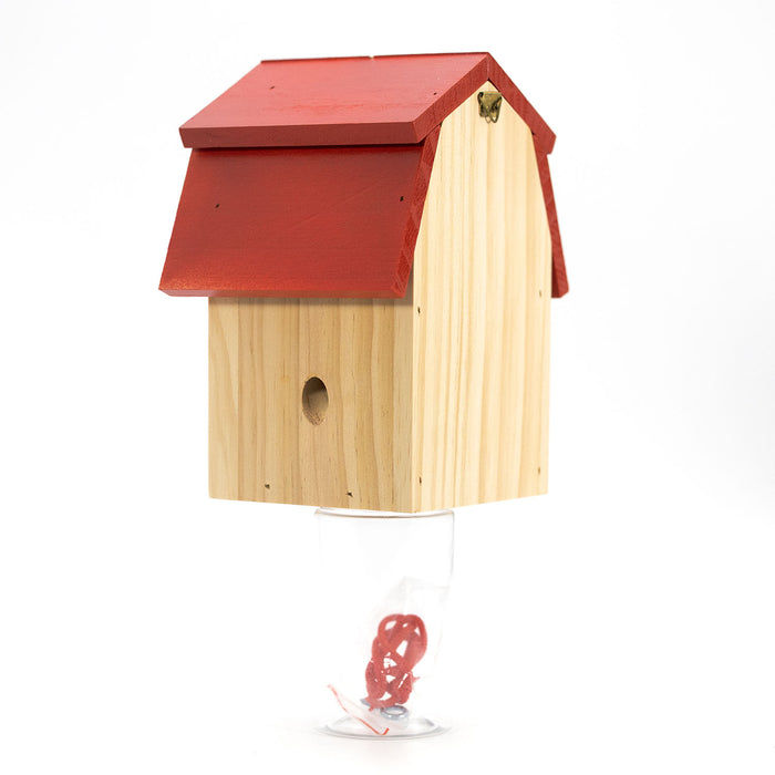 Durable Outdoor Carpenter Bee Trap - Pine Wood, Eco-Friendly, Hanging or Mounting, Multiple Styles