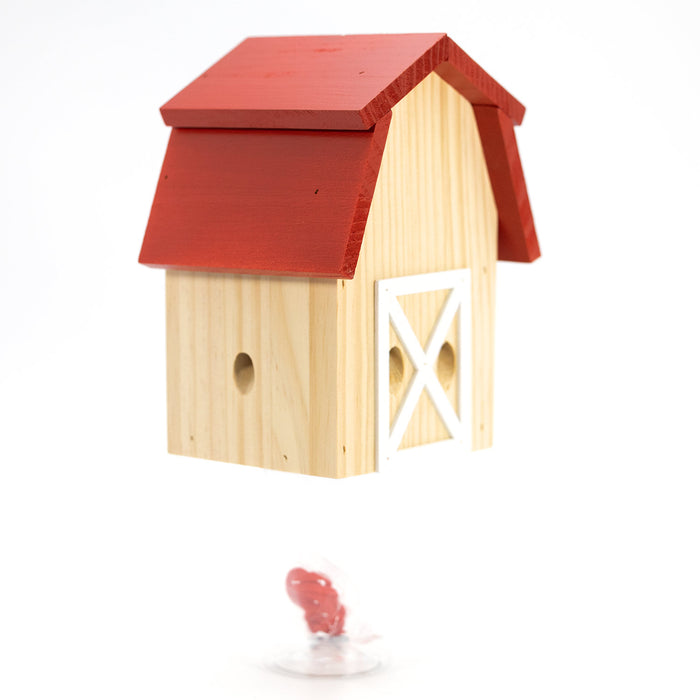 Durable Outdoor Carpenter Bee Trap - Pine Wood, Eco-Friendly, Hanging or Mounting, Multiple Styles
