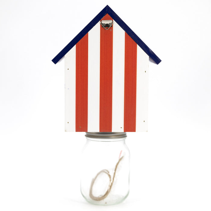 Durable Outdoor Carpenter Bee Trap - Pine Wood, Eco-Friendly, Hanging or Mounting, Multiple Styles
