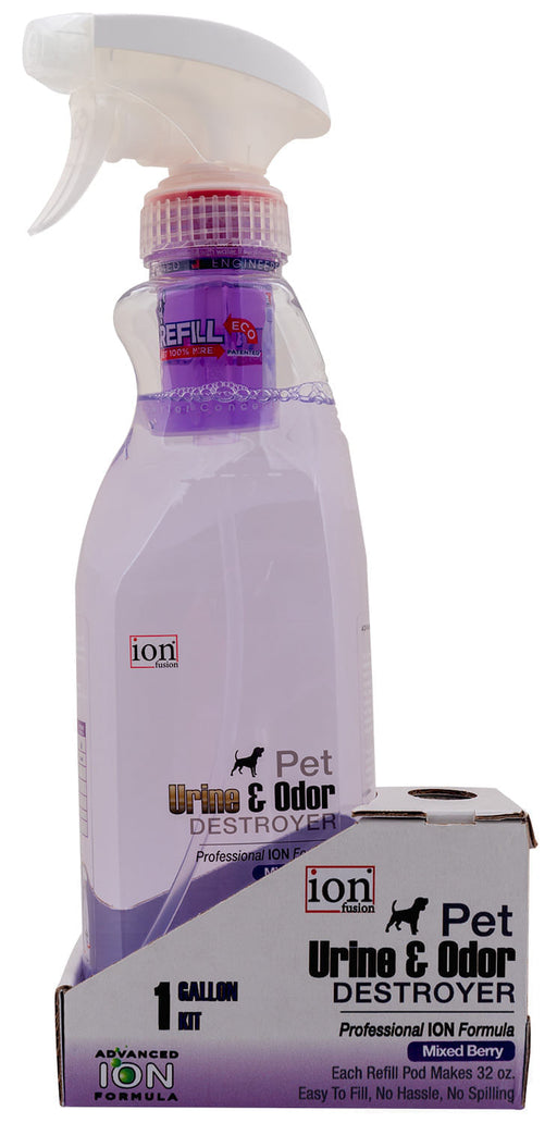 Pet Urine & Odor Destroyer Kit, Mixed Berry, Gallon -   