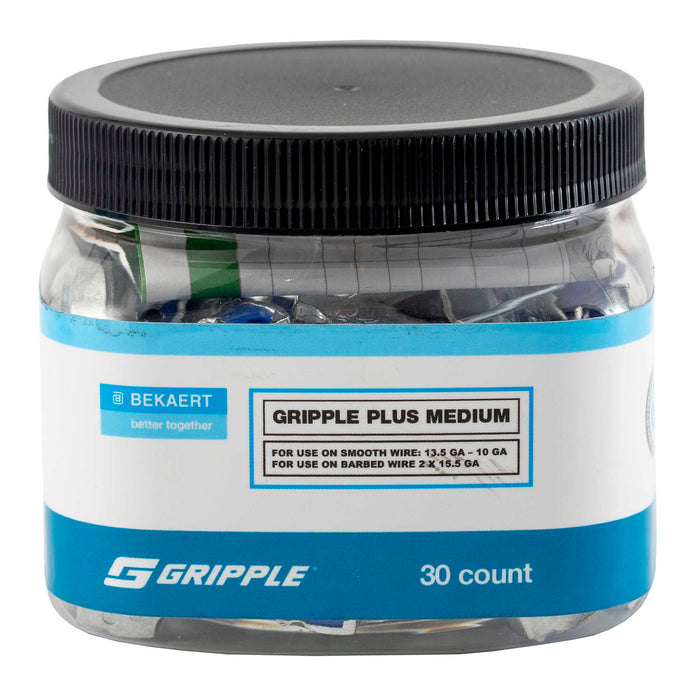 Gripple Plus Medium Joiner, 30ct Tub -   