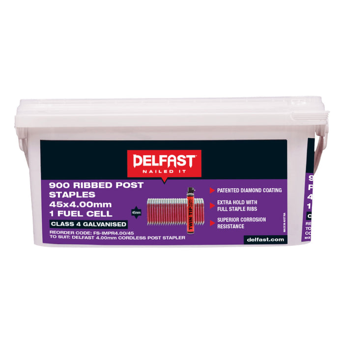 Delfast 1.75" 9 ga Staples 900+Fuel , 900 Count -   