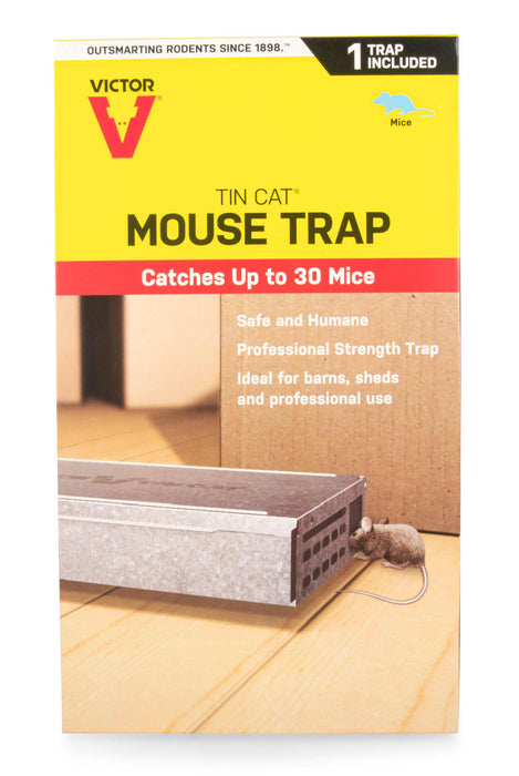 Tin Cat Mouse Trap -   