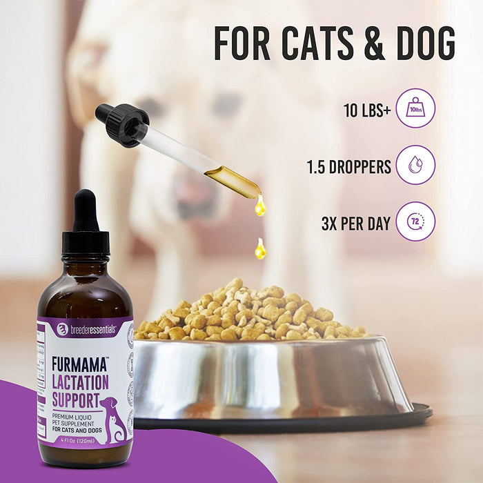 FurMama Lactation Support for Dogs & Cats, 4 oz -   