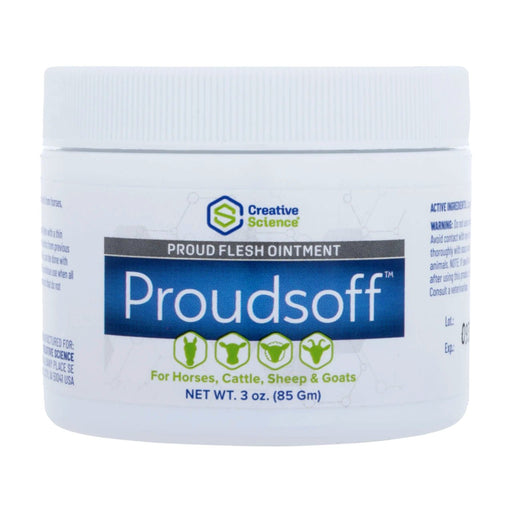 Proudsoff Proud Flesh Ointment for Horses, Cattle, Goats & Sheep | Equine Proud Flesh Removal & Wound Care - BWP1 - 3 oz - 1