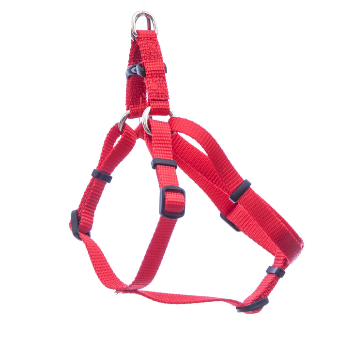 Comfort Wrap Adjustable 3/8" Harness, 12-18" - Red  