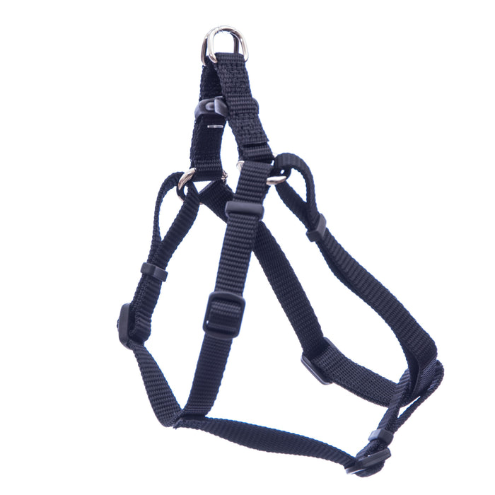 Comfort Wrap Adjustable 3/8" Harness, 12-18" - Black  