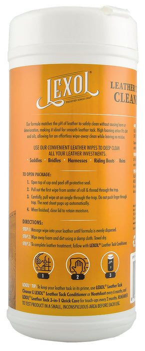 Lexol Leather Cleaner - Lexol Quick-Wipes Leather Cleaner, 25 ct  