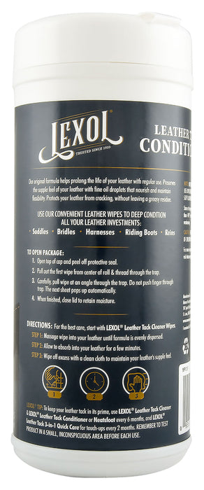 Lexol Leather Conditioner - Lexol Conditioning Quick-Wipes, 25 ct  