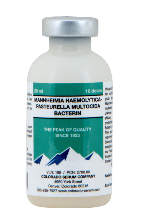 Pasteurella (Pneumonia) Vaccine - 10 Dose Vial  