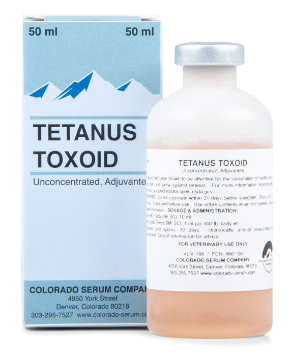 Tetanus Toxoid - 50 mL  