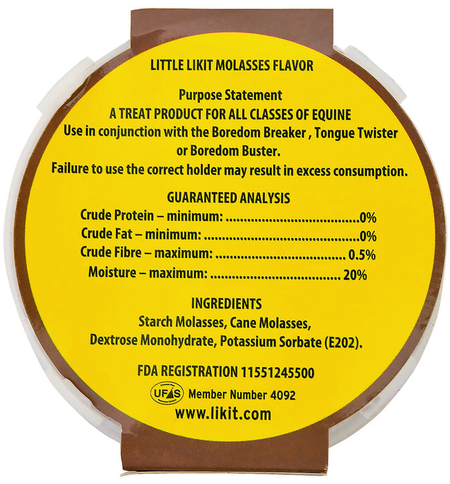 Little Likit Refill, 250g - Molasses  