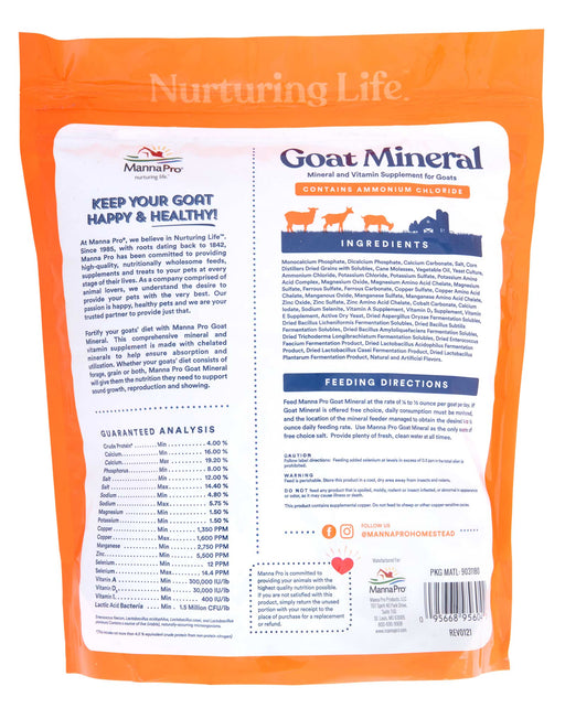 Goat Mineral, 8 lb -   