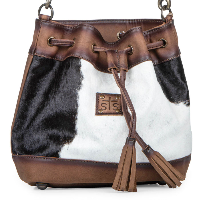 STS Cowhide Bucket Bag -   