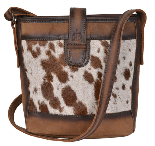 STS Cowhide Derby Bucket Bag -   