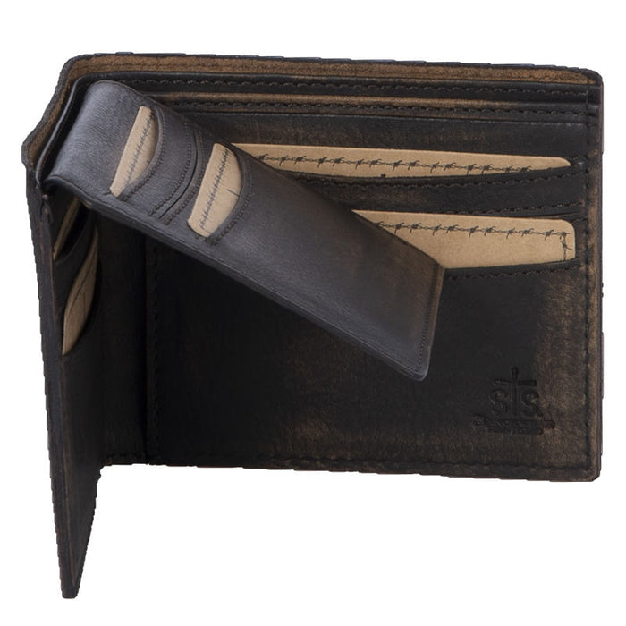 STS Pony Express Mens Bifold Wallet -   