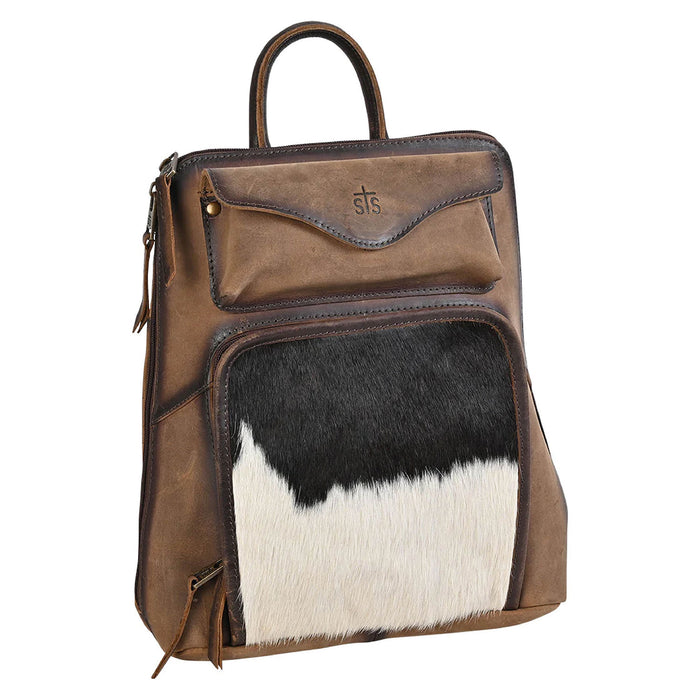 STS Women's Cowhide & Leather Sunny Backpack - Brown  