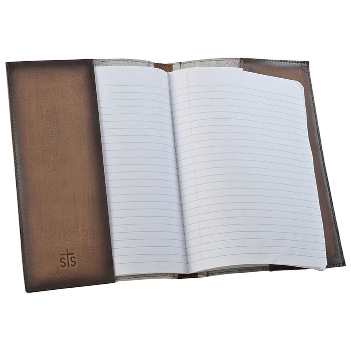 STS Cowhide Journal Cover - Brown  