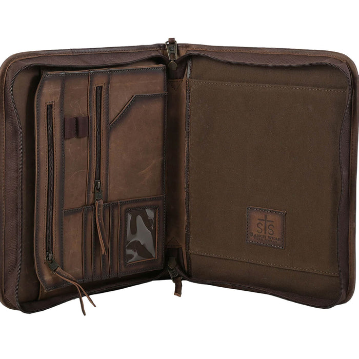 STS Cowhide Binder - Brown  