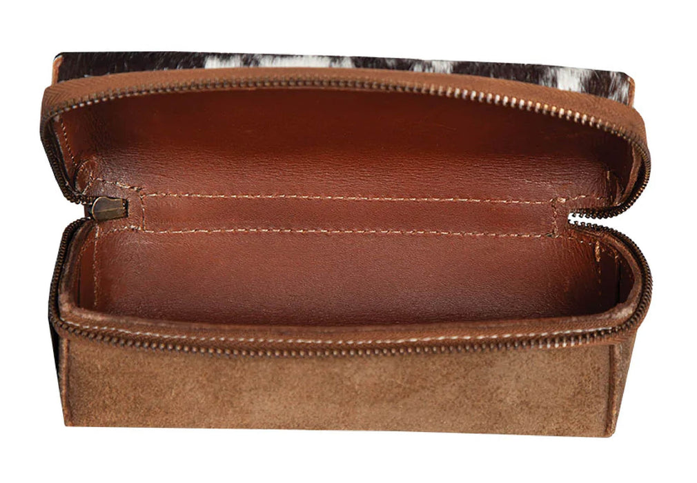 STS Cowhide Sunglasses Case - Brown  