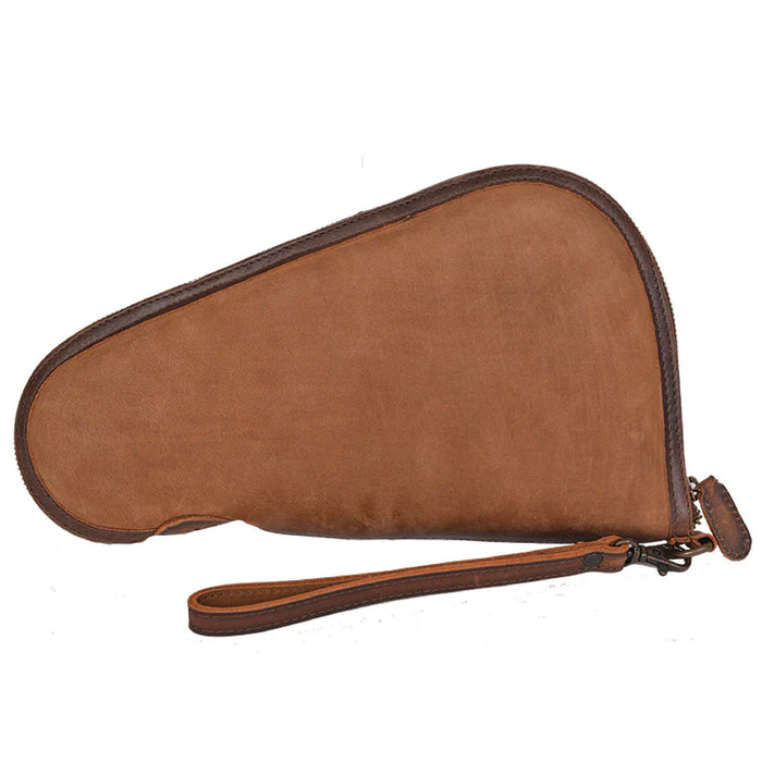 STS Cowhide Pistol Case - Brown  