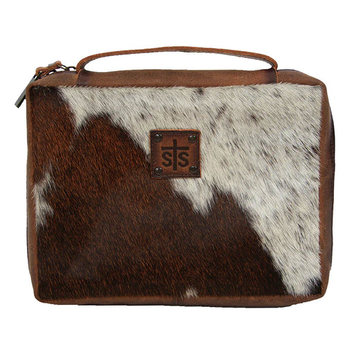 STS Cowhide Bible Cover - Brown  