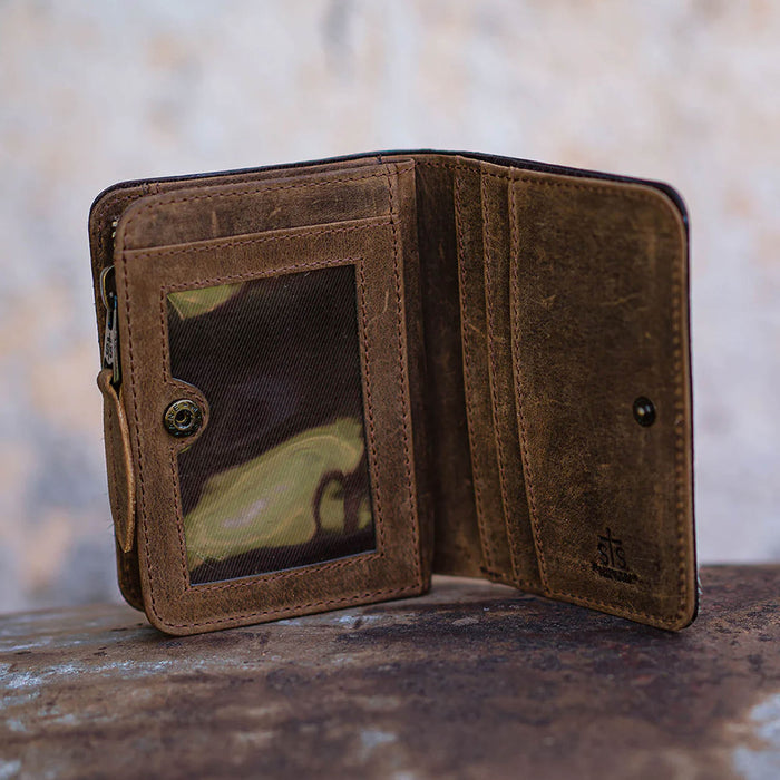 STS Cowhide Soni Wallet - Brown  