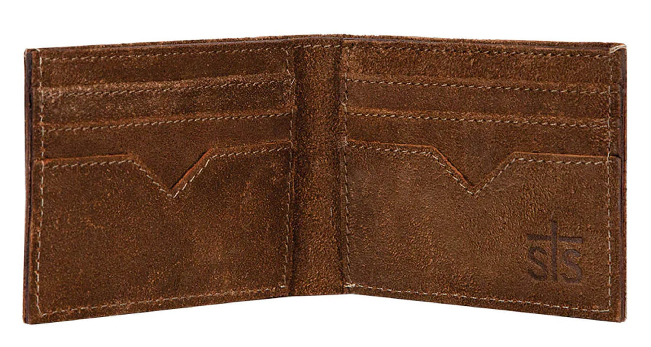 STS Men's Cowhide Bifold II Wallet - Brown  