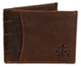 STS Men's Croc Bifold II Wallet - Brown  