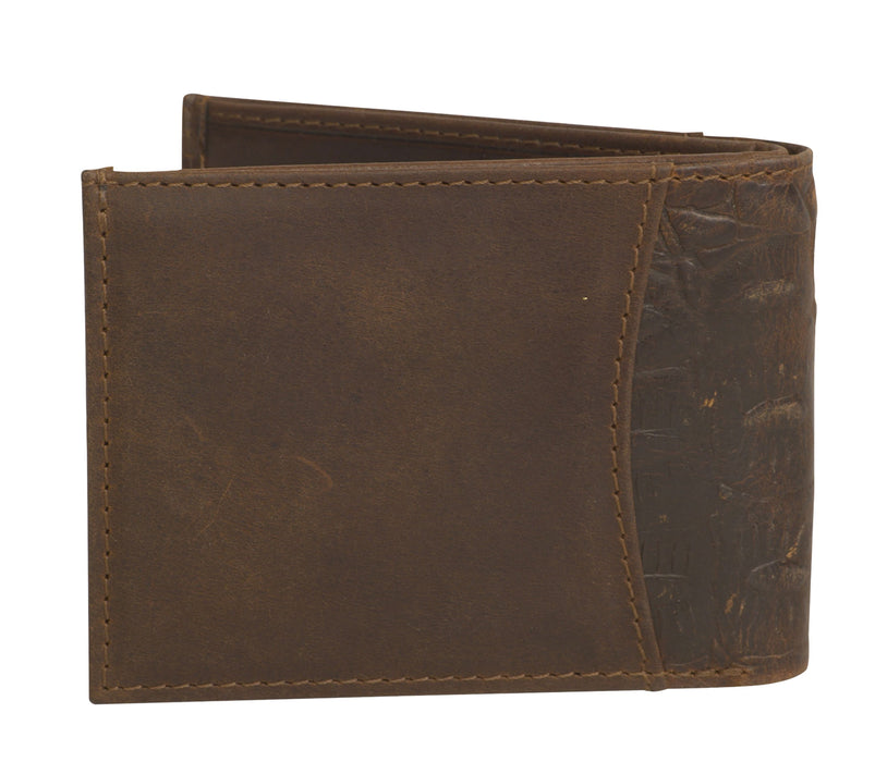 STS Men's Croc Bifold II Wallet - Brown  