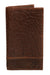 STS Men's Croc Long Bifold Wallet - Brown  