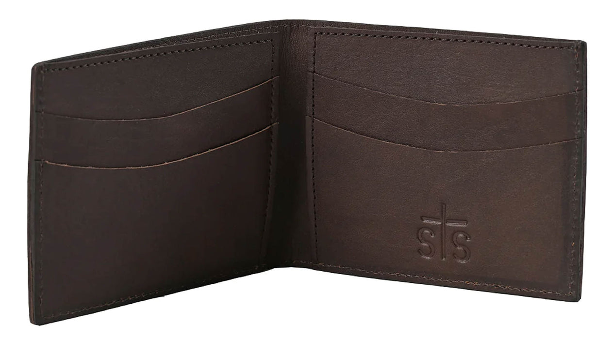 STS Men's Westward Bifold Wallet - Brown  