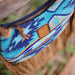 STS Women's Mojave Sky Nellie Western Fringe Purse - Blue  