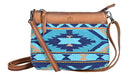 STS Women's Mojave Sky Grace Leather Crossbody Bag - Blue  