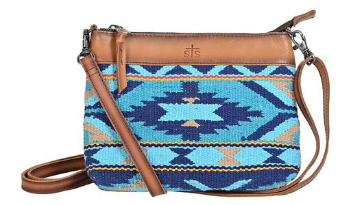 STS Women's Mojave Sky Grace Leather Crossbody Bag - Blue  