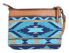 STS Women's Mojave Sky Grace Leather Crossbody Bag - Blue  