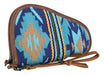 STS Mojave Sky Aztec Pattern Pistol Case w/ Wristlet Strap - Blue  