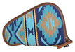 STS Mojave Sky Aztec Pattern Pistol Case w/ Wristlet Strap - Blue  