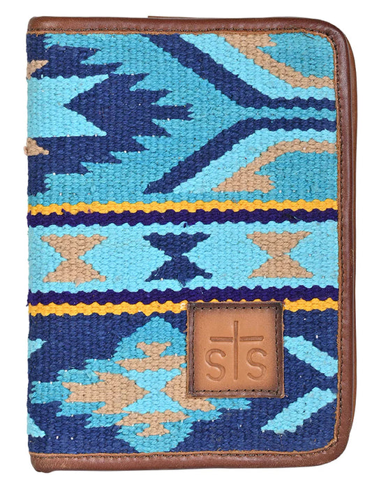 STS Mojave Sky Serape Magnetic Wallet - Blue  